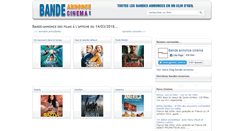 Desktop Screenshot of bande-annonce-cinema.com