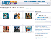 Tablet Screenshot of bande-annonce-cinema.com